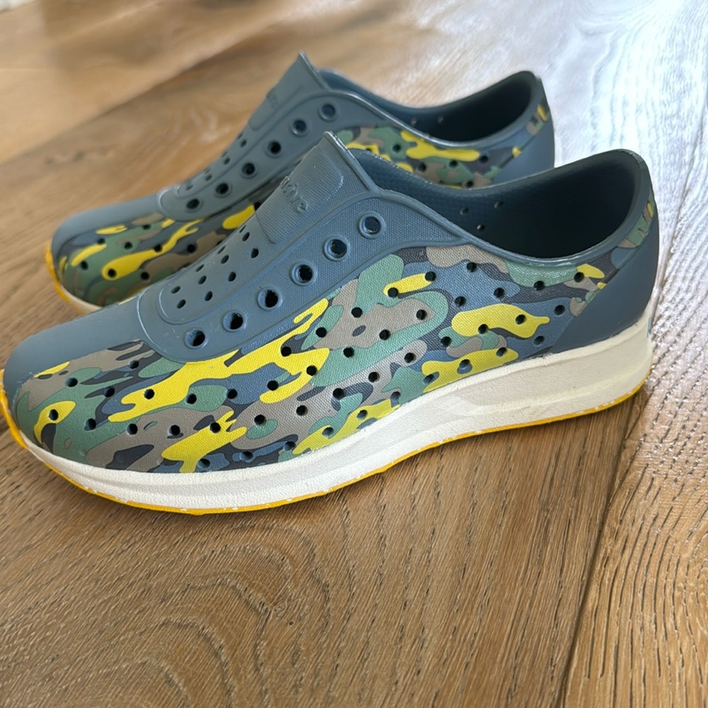 Native Robbie Children Shoes - Camo